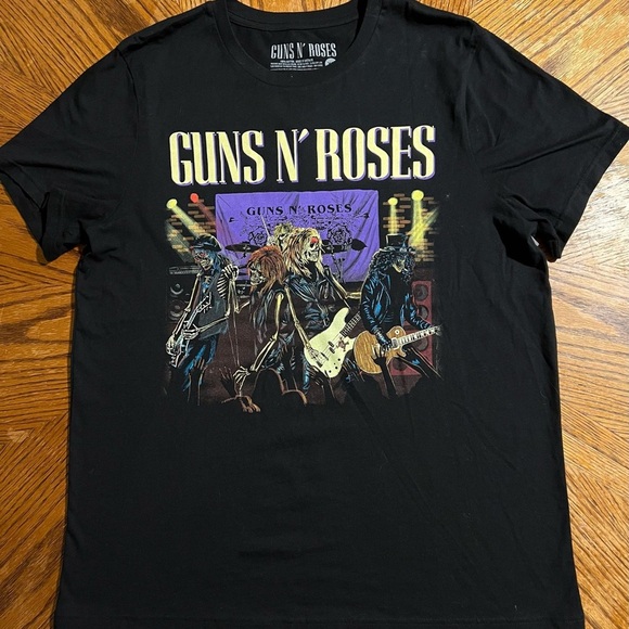 Guns N' Roses Appetite For Destruction Skeleton Band T-Shirt - Picture 3 of 4